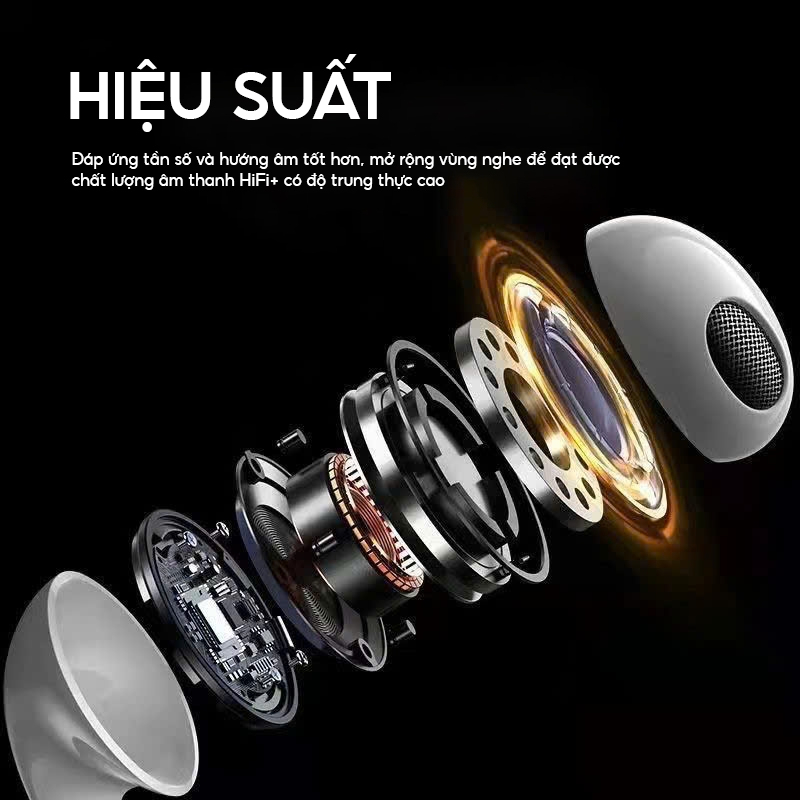 Tai Nghe Nhét Tai Chân Type-C Có Mic Đàm Thoại, Âm Thanh Chất Lượng - Cho IP 15/16/17/Plus/Pro/Max/Samsung