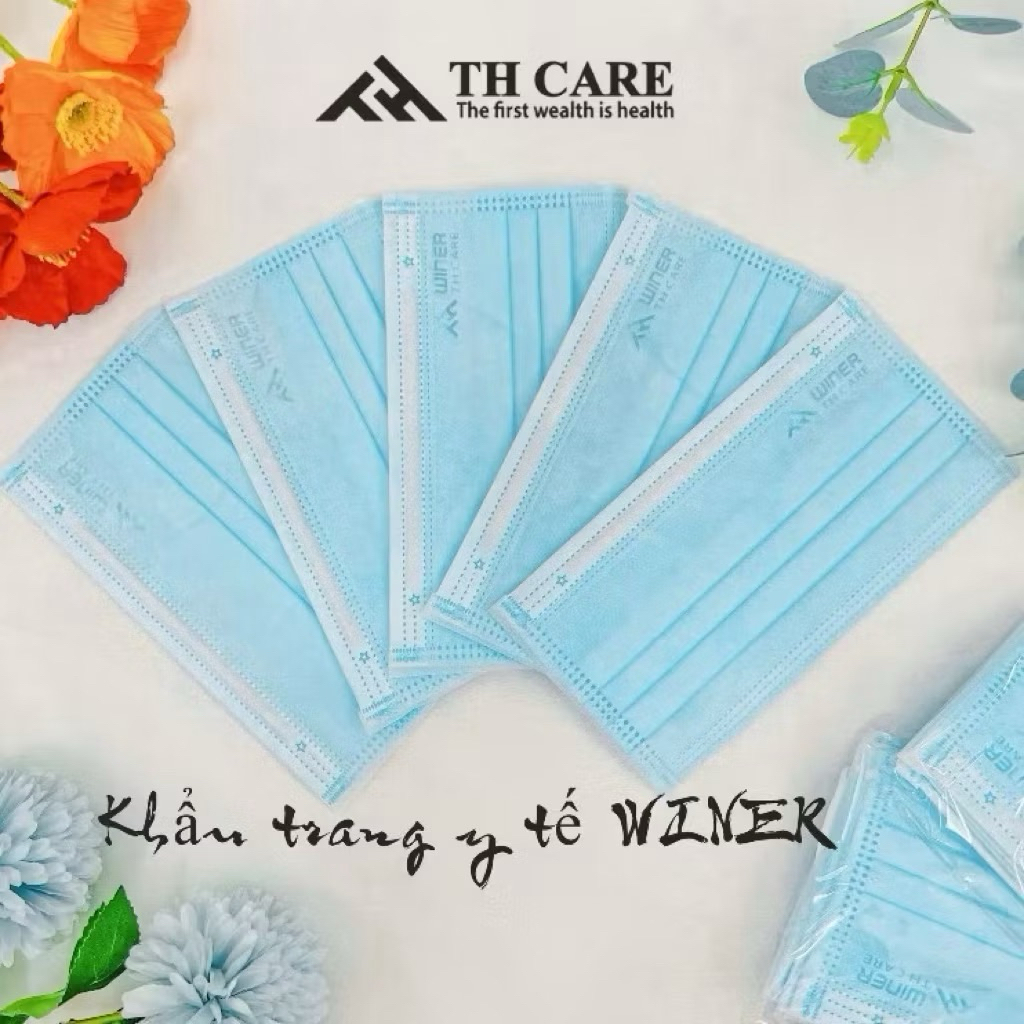 Combo 4 Hộp Khẩu trang y tế 4 lớp Winer lọc khuẩn hiệu quả, an toàn cho da