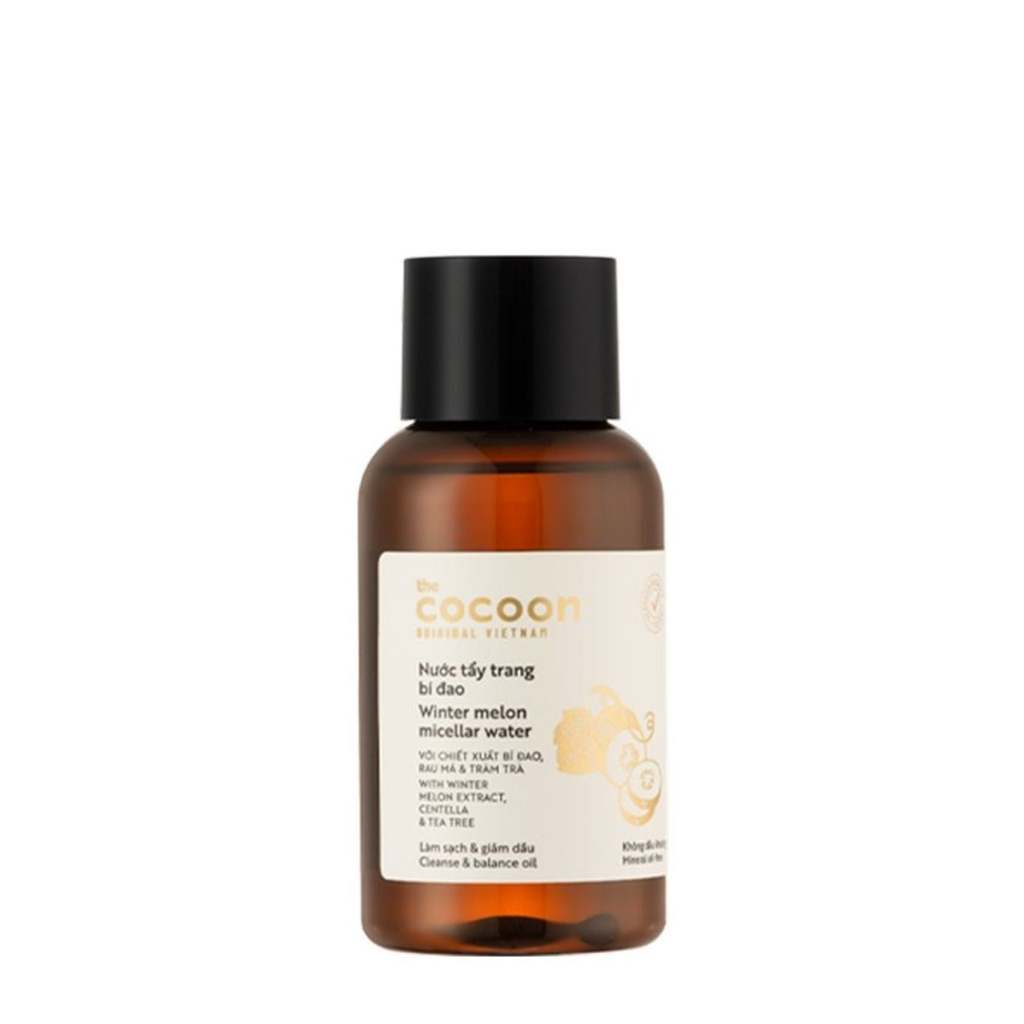 Nước tẩy trang thuần chay COCOON 140ML/500ml
