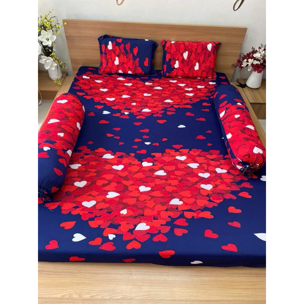 bộ ga thun lạnh 1m6*2m (nhiều màu) có 2 ÁO ÔM DÂY KÉO