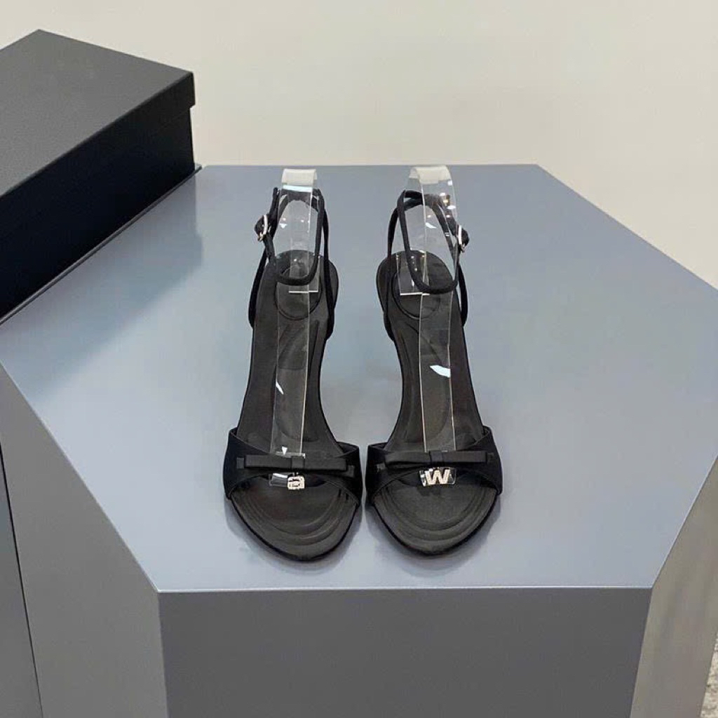 Guốc Cao Gót Tiểu Thư Sang Sảnh Điệu Đà Quý Phái Màu Black ,Pink Lịch Sự 7cm(hàng order7-15n quảng châu trung quốc 100%)