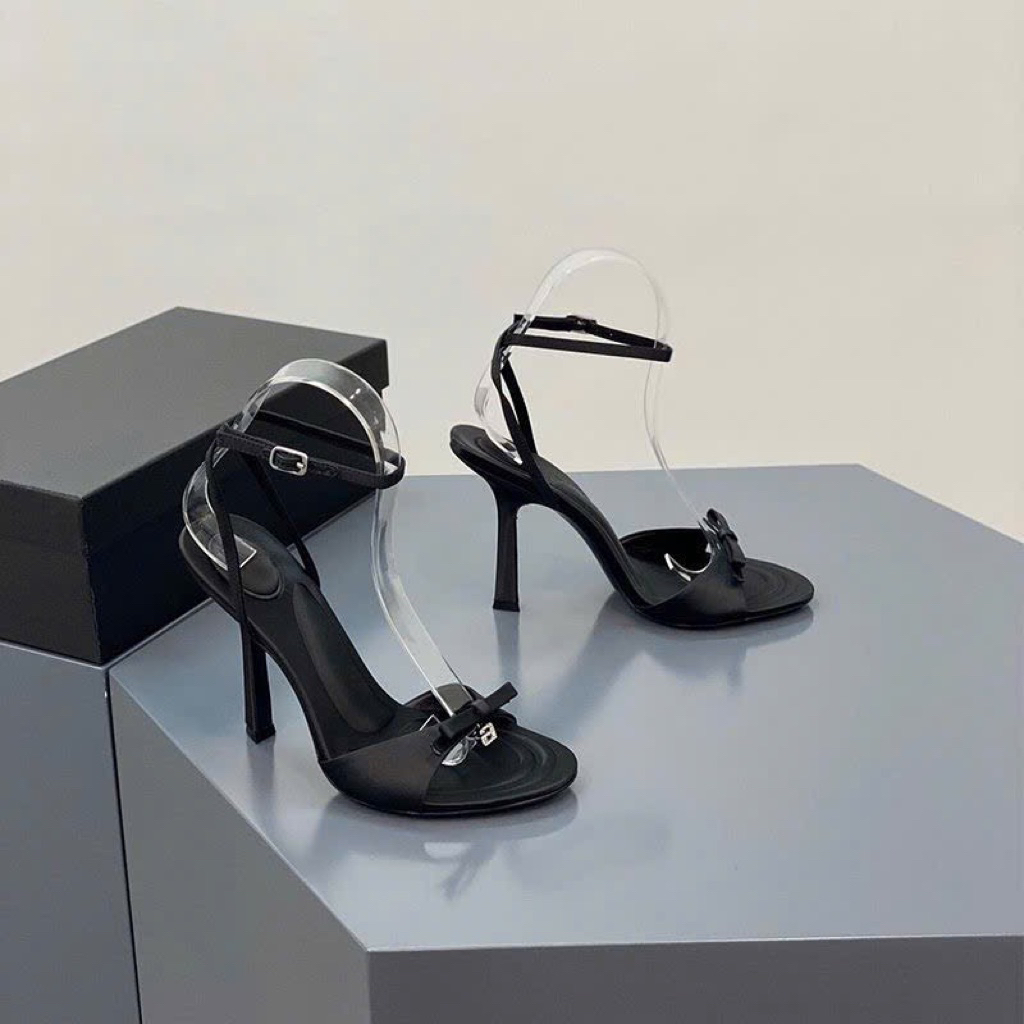 Guốc Cao Gót Tiểu Thư Sang Sảnh Điệu Đà Quý Phái Màu Black ,Pink Lịch Sự 7cm(hàng order7-15n quảng châu trung quốc 100%)
