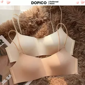 Áo ngực nữ su không gọng đệm mỏng thiết kế không viền ôm ngực tạo cảm giác thoải mái DOPICO A141