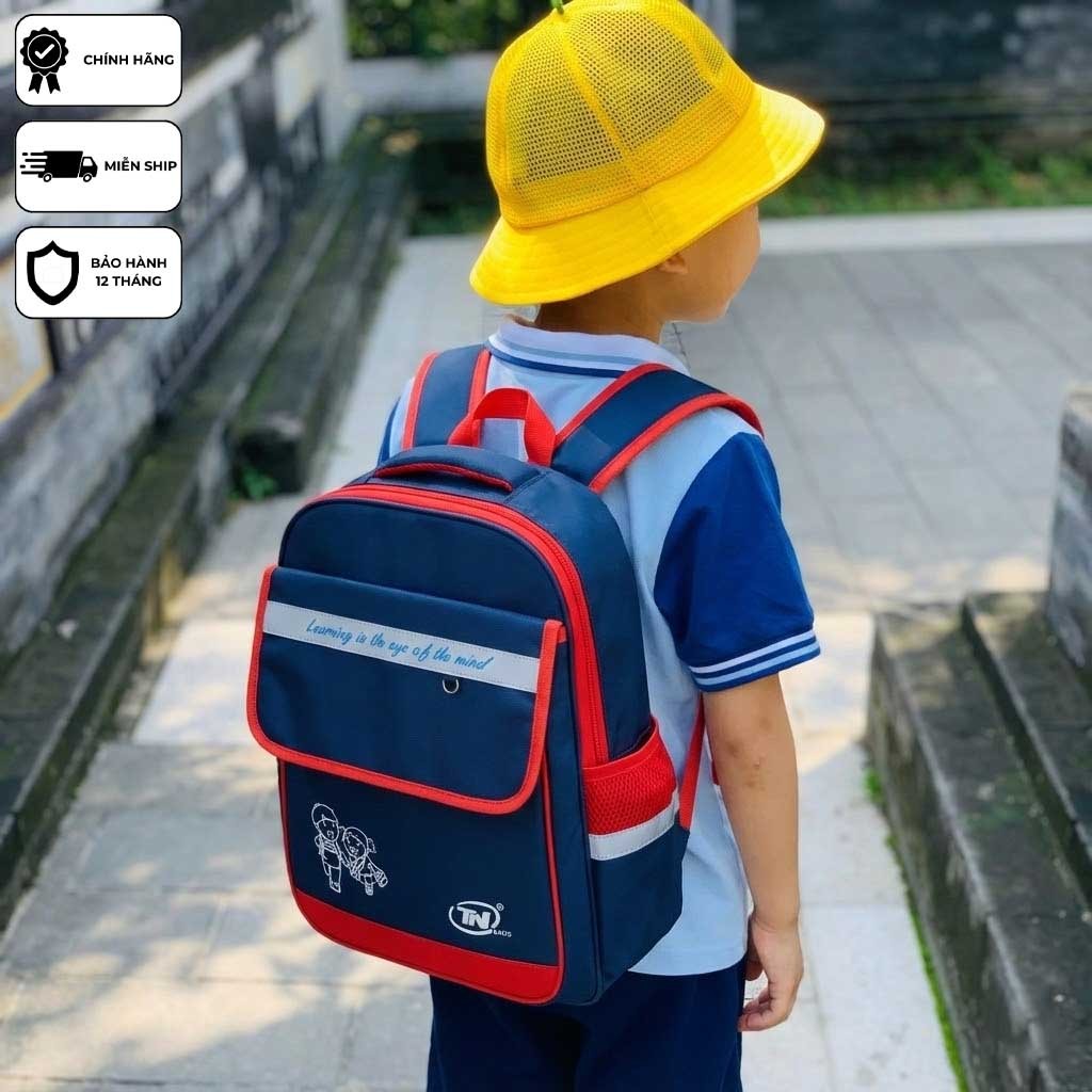 Balo Học Sinh Tiểu Học TNBags TN.B 3016 - Balo Đi Học Cấp 1 Siêu Nhẹ, Chống Thấm Nước, Thiết Kế Nhiều Ngăn Chứa Sách Vở