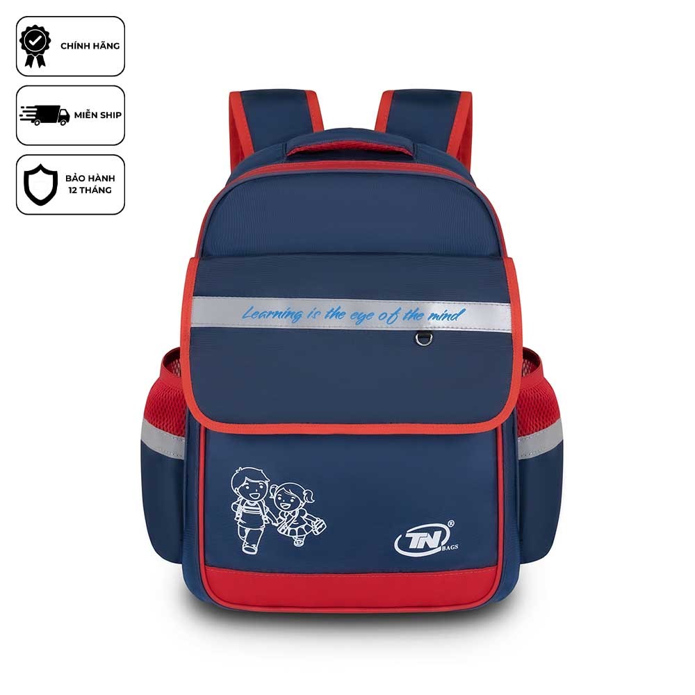 Balo Học Sinh Tiểu Học TNBags TN.B 3016 - Balo Đi Học Cấp 1 Siêu Nhẹ, Chống Thấm Nước, Thiết Kế Nhiều Ngăn Chứa Sách Vở