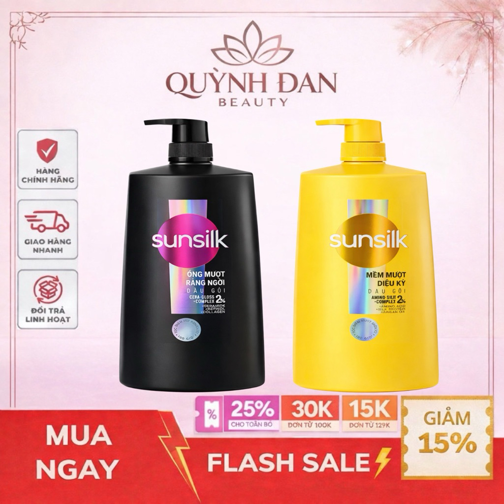 Dầu Gội Sunsilk chai 1.6kg