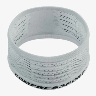 Băng đô thể thao Compressport Headband On/Off 360 Print IRONMAN - Trắng (White)