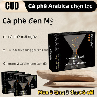 COD Hạt cà phê chất lượng cao. Mỗi hộp có 10 gói, tổng cộng là 60 gói. Giao hàng nhanh
