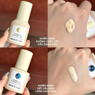 Kem Nền Dưỡng Ẩm Mistine Dạng Lỏng 30g Lâu Trôi Không Xuống Tone Che Phủ Khuyết Điểm Làm Kiềm Dầu
