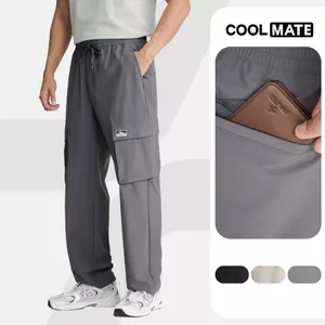 Quần dài thể thao Outdoor túi hộp Utility Lightweight co giãn trekking chống thấm nước Coolmate