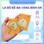 Lá bồ đề mạ vàng Cát Tường - May Mắn - Bình An - Hữu duyên nhận lộc