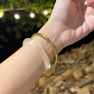 Set vòng tay chu sa 4ly và vòng đá mắt mèo, vòng tay nữ phong thủy đơn giản thanh lịch