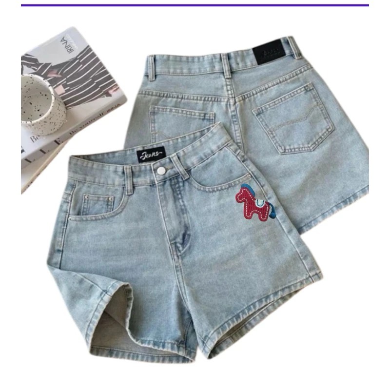 [Peinn] QUẦN SHORT THÊU NGỰA MAY MẮN 2026 🐎 THÊU TRƯỚC