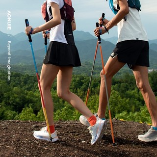 Gậy Leo Núi Gậy Chạy Bộ Chạy Trail Gấp Gọn Hợp Kim Nhôm AONIJIE E4201 E4216 105 - 110 -115 - 120 -130 cm
