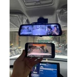 Camera hành trình gương N9 CARLOVER Đầy đủ 3 mắt camera, Cảm ứng Full màn hình 10 inch,, Kết nối điện thoại, BH 1 Năm — ảnh 2