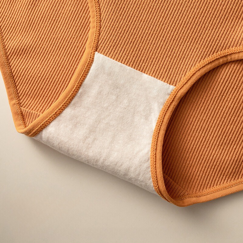 Quần lót nữ cotton gân tăm dày dặn bản lưng to cạp chun co giãn thoải mái in chữ cá tính LANXA L1226