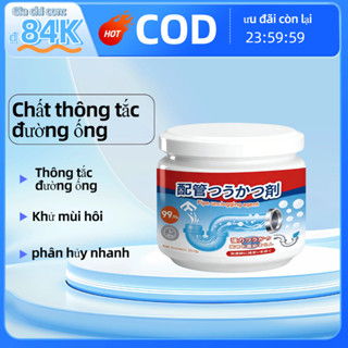 Siêu tốc thông tắc đường ống – Đánh bay dầu mỡ, tóc và cặn bẩn hữu cơ chỉ trong vài phút!