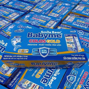 {Chính hãng} 1 thùng Sữa Pha sẵn Babyme Colos gold 110ml (48h)