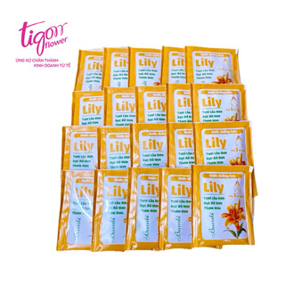 Combo 20 gói nước dưỡng hoa Lily chuyên dụng cho hoa Ly - hoa tươi lâu hơn, rực rỡ hơn, thơm hơn mà không cần thay nước