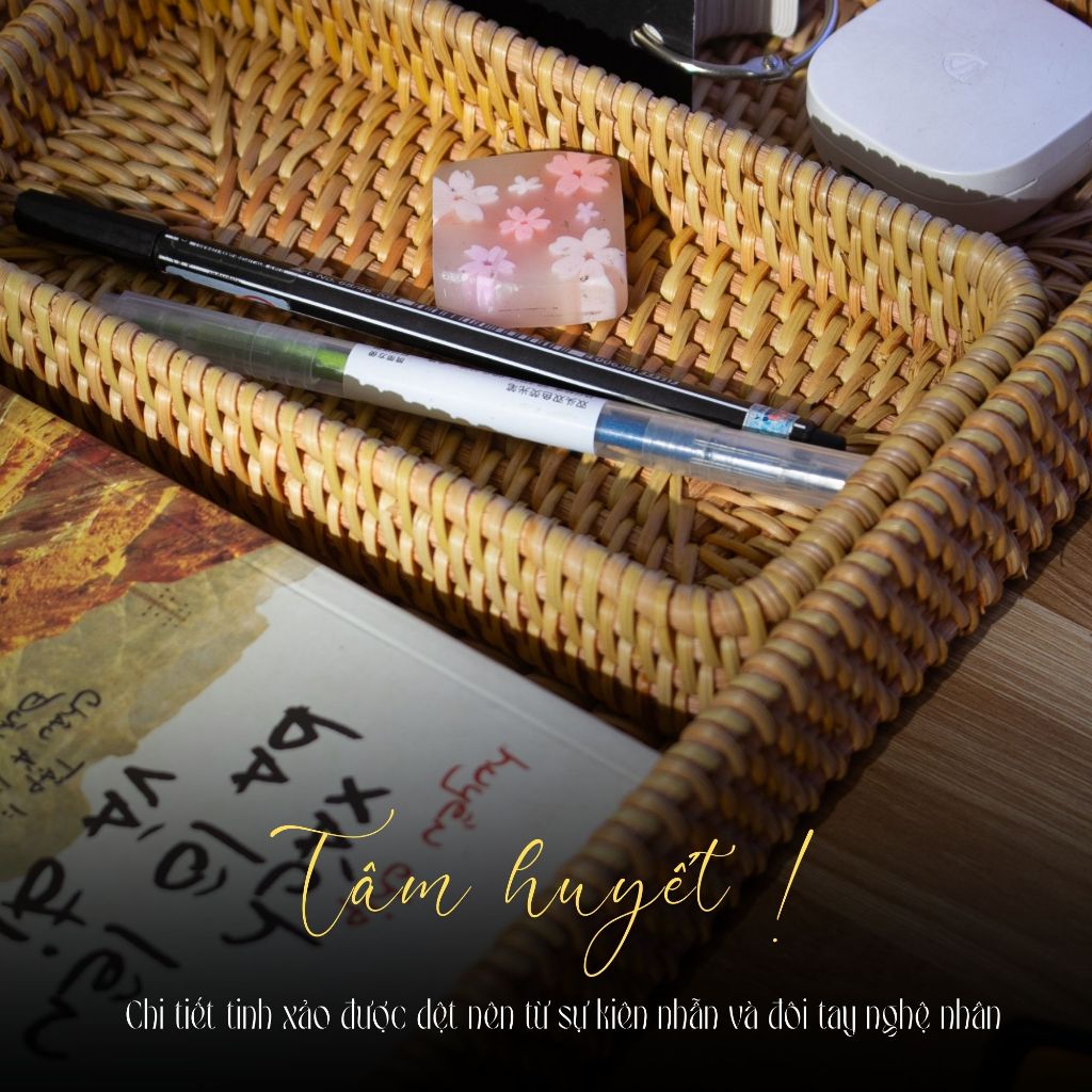 Khay decor KT01 phong cách cổ điển TudoRattan - Khay trang trí nhà, nhà hàng, tiệc ngoài trời đẹp sang - Cực kì độc đáo