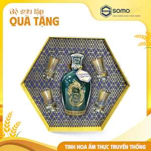 Hộp Quà SUM VẦY - Tây Dương Sâm Tửu - Quà tặng Cao Cấp - Somo Gold