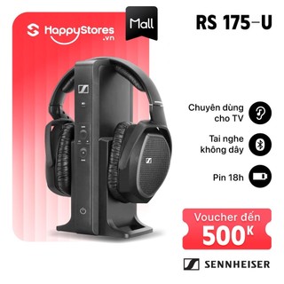 Tai nghe không dây dành cho tivi SENNHEISER RS 175-U - Hàng chính hãng