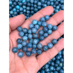 5 hạt san hô xanh mix vòng nhiều size