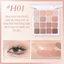 HOLD LIVE Bảng Phấn Mắt 16 Ô Màu Sunset Magic Eyeshadow Tray Bền Màu HL716