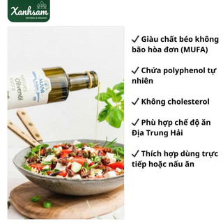 Dầu Olive Extra Virgin Mani 250m/ 500ml/ 1L - Xanhsam Natural & Organic