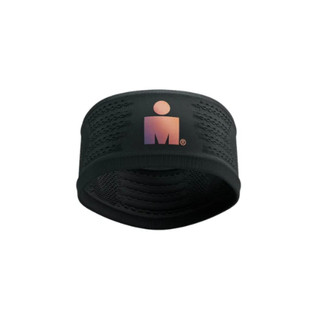 Băng đô thể thao Compressport Headband On/Off IRONMAN - Đen (Black)