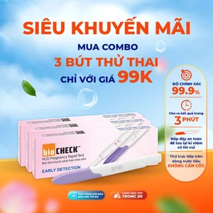 Bút thử thai sớm Biocheck chính xác - Phát hiện sau 7 ngày thụ thai