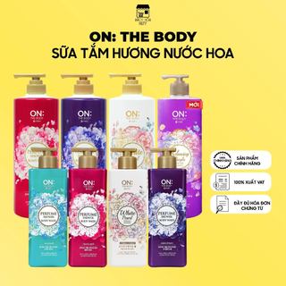 Sữa Tắm On The Body Dưỡng Ẩm Hương Sang Trọng Perfume Shower Body Wash (500g, 1000g)