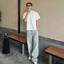 Áo Thun Cổ Tàu Form Relaxfit Tôn Dáng Chất Liệu Nỉ Hai Da Cao Cấp Unisex ARTGOD HMT035