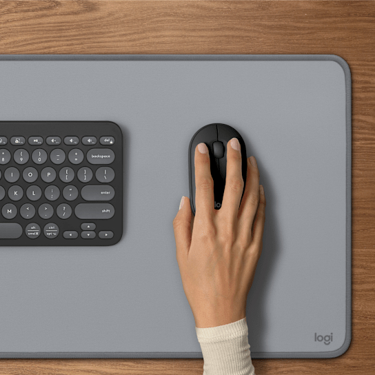 [CHÍNH HÃNG] Chuột không dây Silent Touch Logitech Pebble Mouse 2 M350s công nghệ Bluetooth Low Energy tích kiệm pin | BigBuy360 - bigbuy360.vn