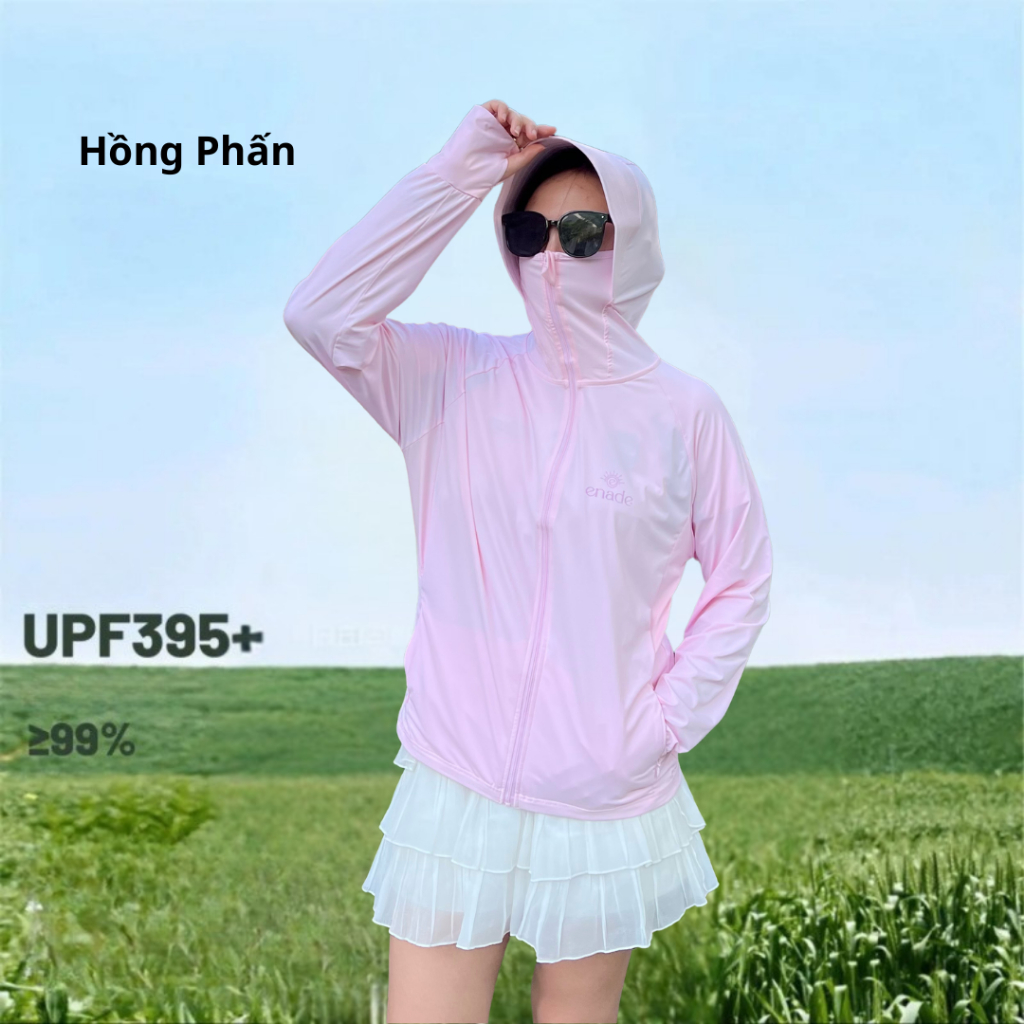 (Phiên Bản Nâng Cấp) Áo Chống Nắng Su Lạnh Enade UPF50+,Phiên Bản mới,mát hơn,mịn hơn,mềm hơn,túi em khoá kéo tiện lợi | BigBuy360 - bigbuy360.vn