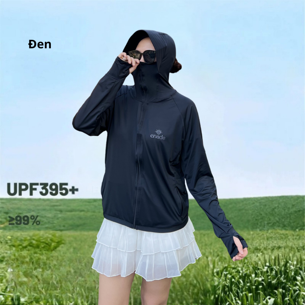 (Phiên Bản Nâng Cấp) Áo Chống Nắng Su Lạnh Enade UPF50+,Phiên Bản mới,mát hơn,mịn hơn,mềm hơn,túi khoá kéo tiện lợi | BigBuy360 - bigbuy360.vn