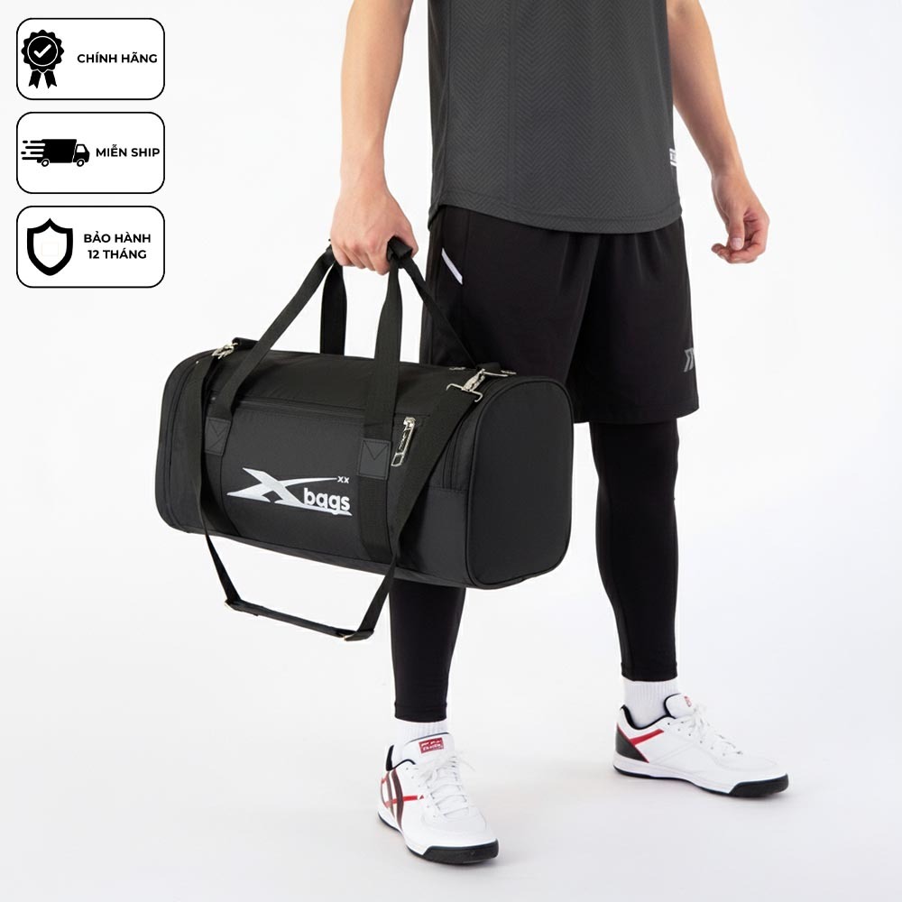 Túi Trống Du Lịch Xbags XB 6001 - Túi Xách Thể Thao Nam Nữ Đi Tập Gym, Đá Bóng, Chống Thấm Nước, Nhiều Ngăn Chứa Đồ