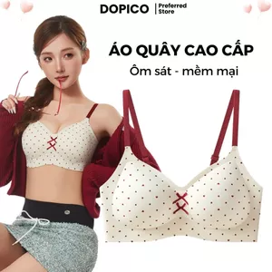 Áo Ngực Nữ Không Gọng Cúp 3D – Bra Nâng Đỡ Vòng 1, Form Ôm Đẹp Chất Liệu Mềm Thoáng Khí DOPICO A967