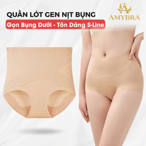 Quần Lót Gen Nịt Bụng Dưới Đúc Su Kháng Khuẩn Thoáng Khí, Quần Gen Định Hình Bụng Dưới AMYBRA N699