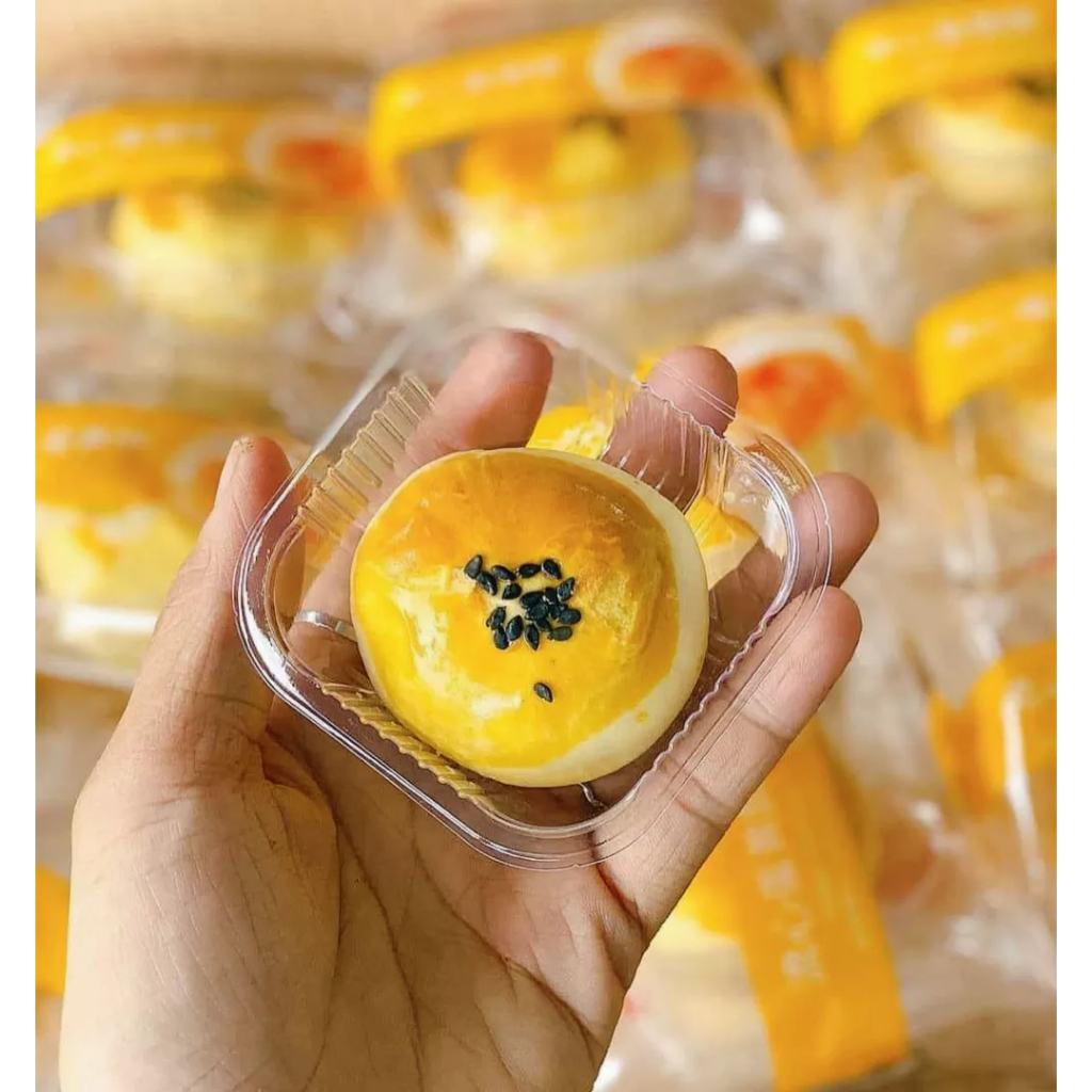 [Thùng 2.5KG] Bánh Ngàn Lớp Trứng Chảy Hộp Vàng Nhãn Hiệu Aidebao Ăn Vặt Nội Địa Trung