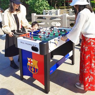 (Xả Kho) Đồ Chơi Bàn Bi Lắc Bóng Đá Cỡ Lớn 120x65cm Giải Trí Tiện Ích cho Người Lớn Và Trẻ Em