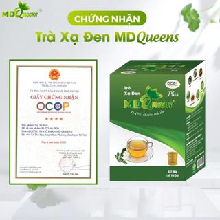 [ Combo 2 hộp] Trà xạ đen MD Queens 100% thảo dược thiên nhiên giúp ổn định huyết áp, hạ mỡ máu, men gan, thanh lọc cơ t