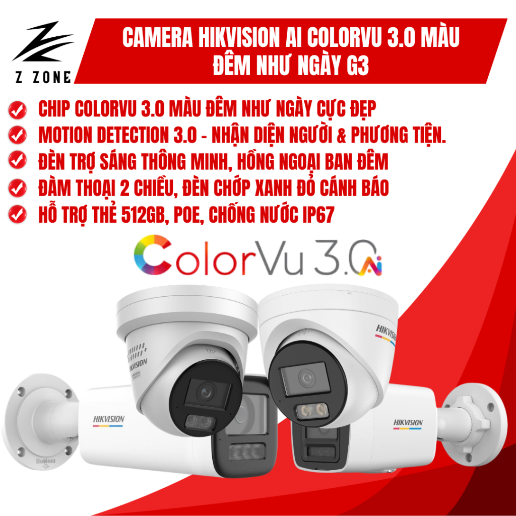 Camera colorvu hikvision - Giá Tốt, Sale Tháng 08, Freeship 0Đ | Shopee ...
