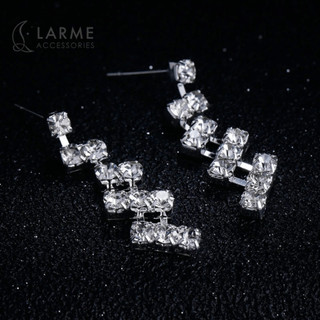 Bộ trang sức nhẹ nhàng dự tiệc chụp ảnh cưới Larme accessories -BTS014