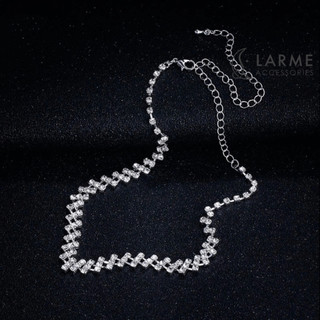 Bộ trang sức nhẹ nhàng dự tiệc chụp ảnh cưới Larme accessories -BTS014