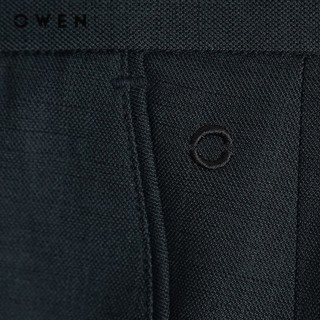 Owen - Quần tây Slim Fit QS257079 màu Xám đậm chất liệu Nano