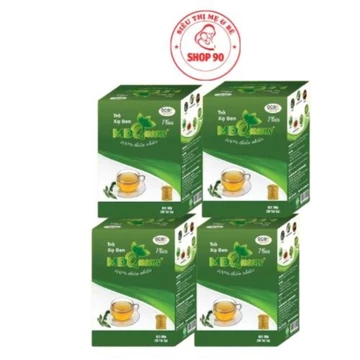[combo 4 hôp]Trà xạ đen MD Queens Hộp 30 gói 100% thảo dược thiên nhiên giúp ổn định huyết áp, hạ mỡ máu, men gan