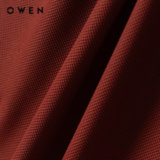 Owen - Áo polo Body Fit APV257001 màu Nâu đậm chất liệu Nylon spandex
