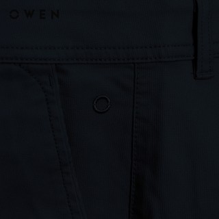 Owen - Quần khaki Slim Fit QKS256097 màu Đen chất liệu CVC Spandex
