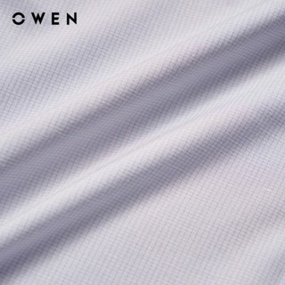 Owen - Áo sơ mi dài tay Regular Fit AR255047DT màu Xám nhạt chất liệu Bamboo spandex